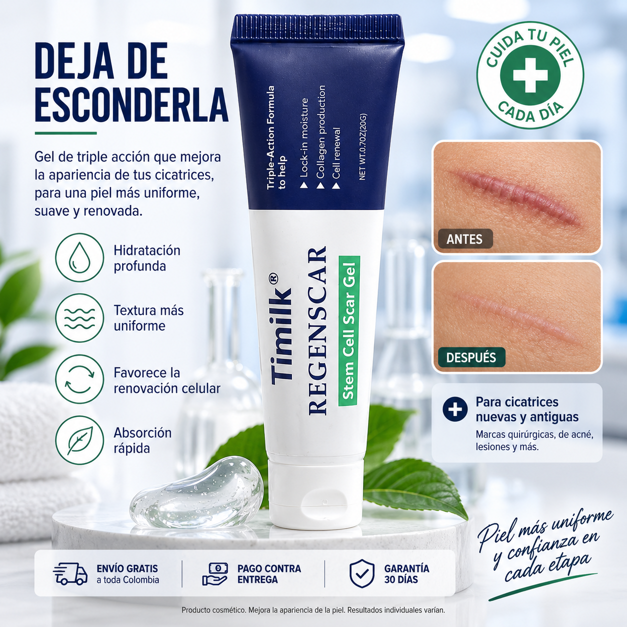CicaRegen™ Gel Reparador de Cicatrices