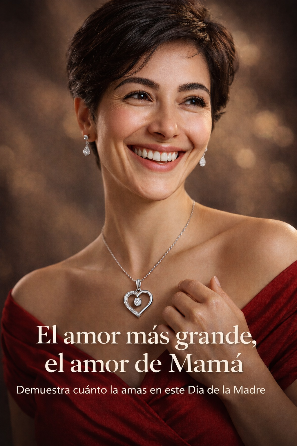 Collar Corazón Eterno | Edición Madre