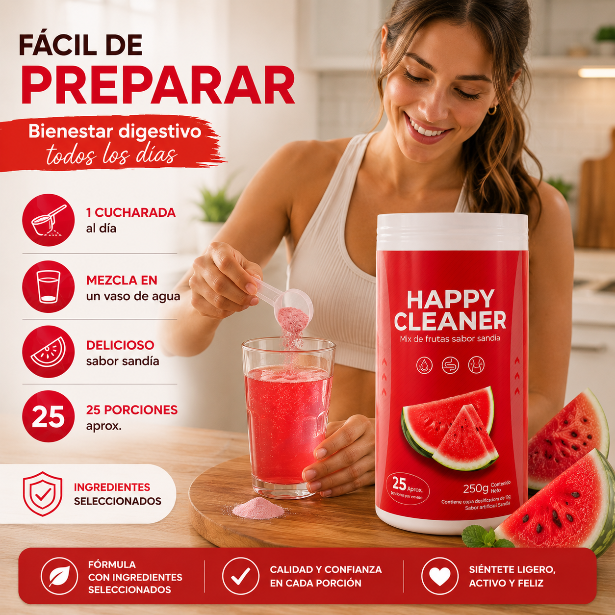 HAPPY CLEANER – Bienestar Digestivo Diario