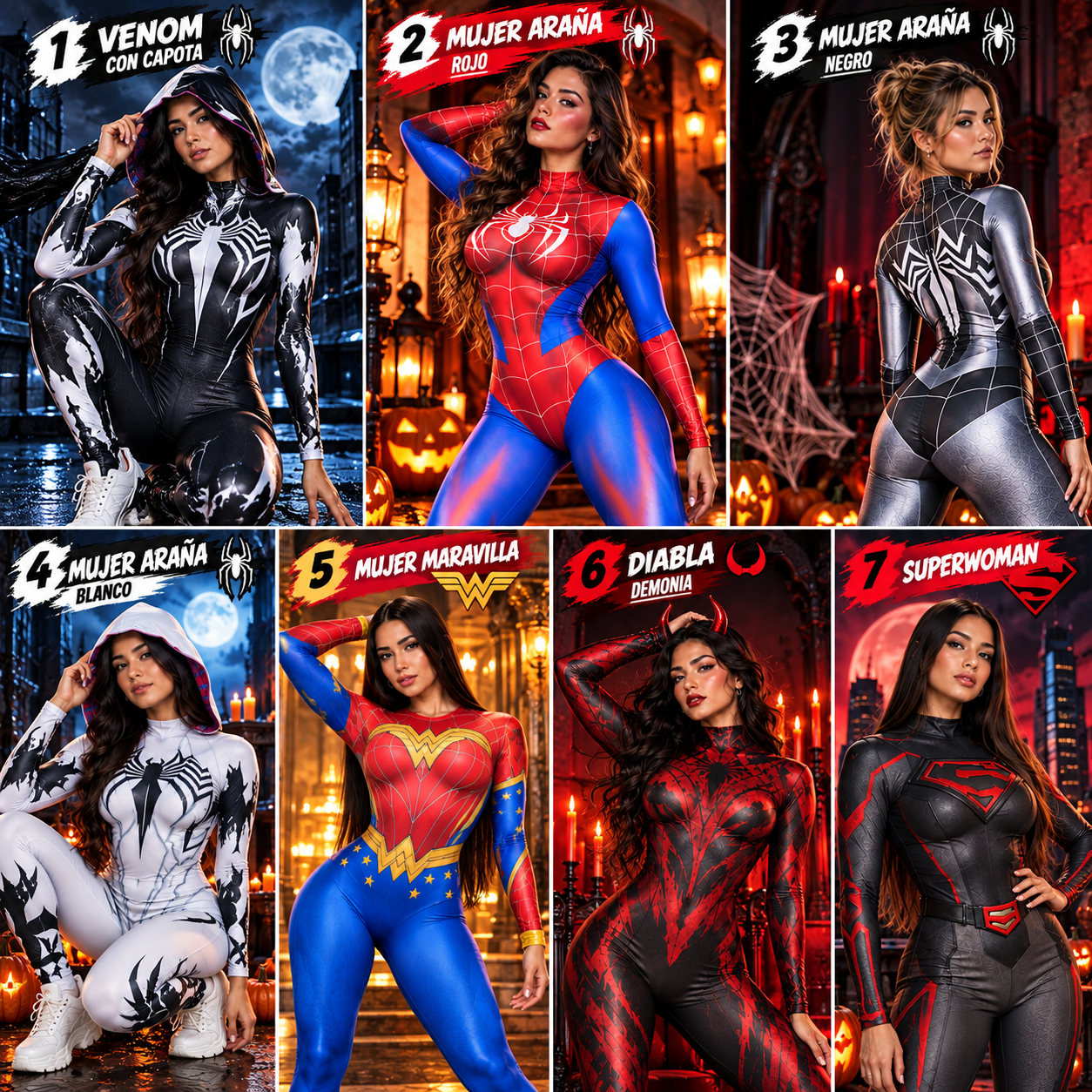 Halloween Look™ – Enterizos para Mujer