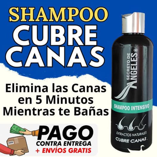 Shampoo Cubre Canas Aura Prime 3×1 con Colágeno + Resveratrol