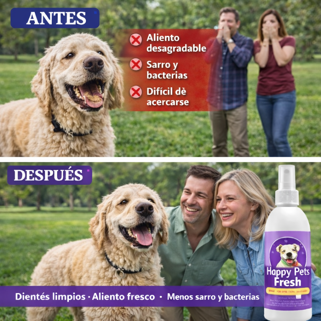 Happy Pets Fresh – Porque su aliento también importa 🐾