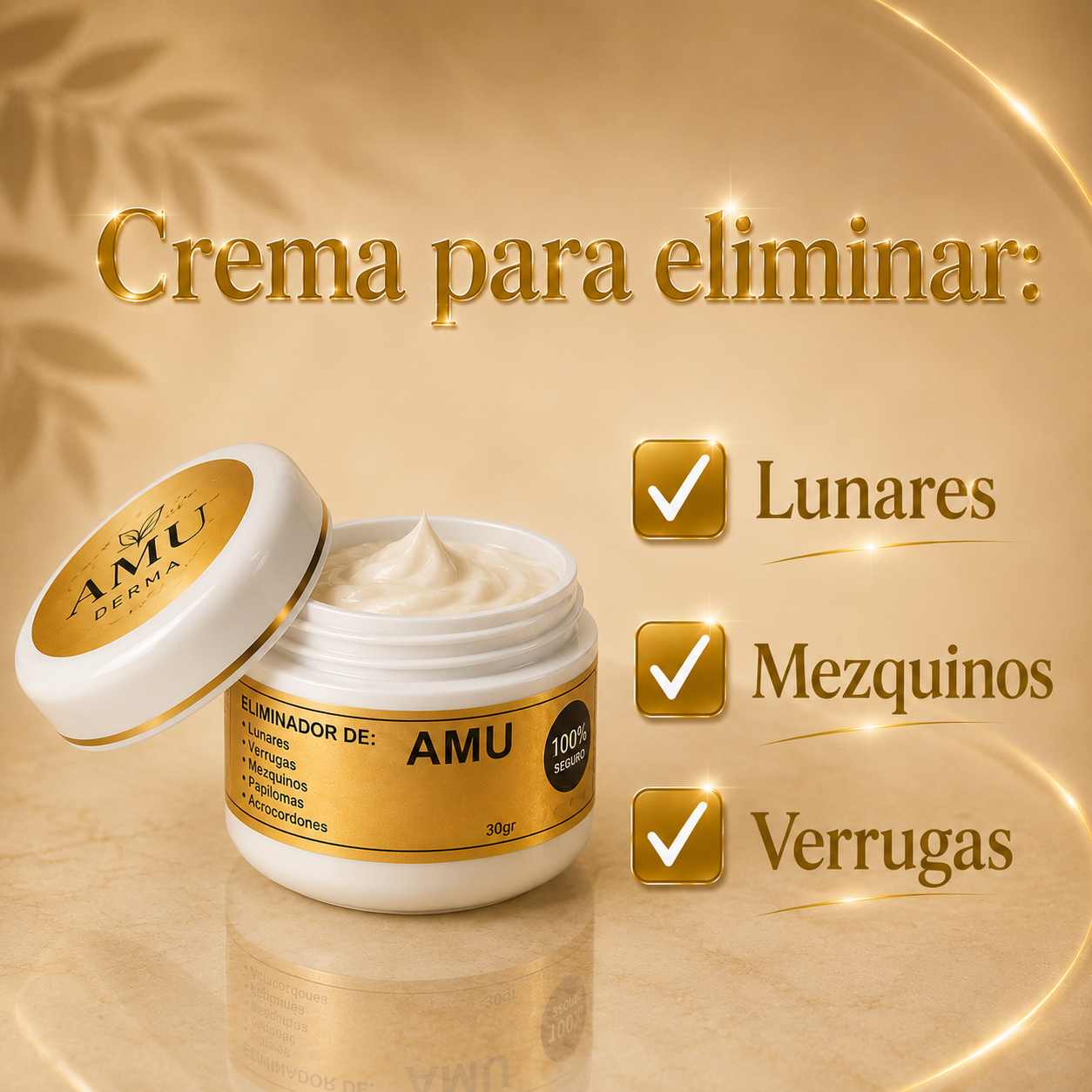 AMU DERMA  Eliminador Localizado de Imperfecciones